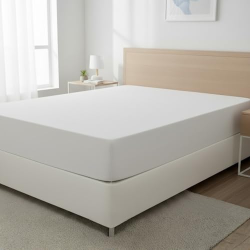 Microfibre Fitted Sheet White