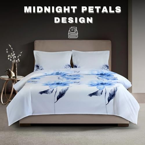 Duvet Cover Set (Midnight Petals) - Image 2